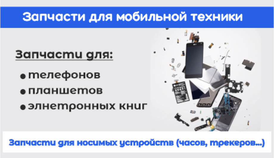 Запчасти для мобильной техники