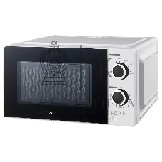 Микроволновая печь JVC JK-MW121M белый, 20 л, 700 Вт, переключатели - поворотный механизм