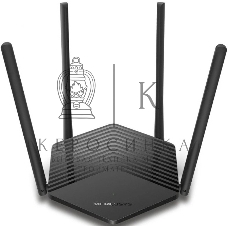Двухдиапазонный роутер Mercusys MR1500X Wi-Fi 6 AX1500, до 300 Мбит/с на 2,4 ГГц + до 1201 Мбит/с на 5 ГГц
