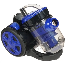 Пылесос Blackton Bt VC1604C черный/синий, 350/1600 Вт, уборка сухая, пылесборник контейнер, 2 л