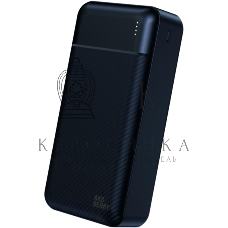 Портативный аккумулятор AKSBERRY E300 Epica быстрая зарядка 30000 mAh, черный