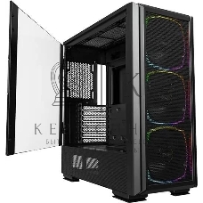 Компьютерный корпус Montech SKY TWO GX черный без БП ATX 3x140мм 2xUSB3.0 1xUSB3.1 audio bott PSU