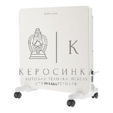 Конвектор электрический Rexant белый, 1000 Вт, 15 м2, электронный термостат