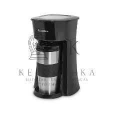 Кофеварка капельная Blackton Bt CM1114 черный/стальной, исп. кофе - молотый, 0,36 л, 650 Вт