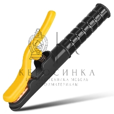 Электрододержатель Deli DL23300A 500гр, макс. сила тока 300A, длина 295мм, диаметр электрода 4,0-6,3мм, площадь поперечного сечения кабеля 35-50 кв.мм