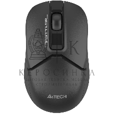 Мышь беспроводная A4Tech Fstyler FG12 черный, 1200 dpi, радиоканал, USB, кнопки - 3