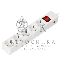 Сетевой фильтр Smartbuy (SBSP-5-30-W) 5 гн х 3,0 м белый