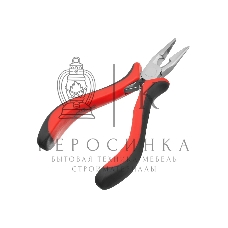 Длинногубцы Matrix mini 130 мм Ni прямые, авторазжим, двухкомпонентные рукоятки