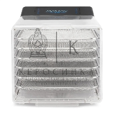 Сушка для фруктов и овощей Hyundai HYFD-8800 12под. 600 Вт, черный