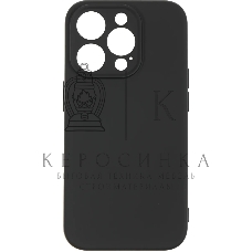 Чехол (клип-кейс) BoraSCO для Apple iPhone 15 Pro черный (72429)