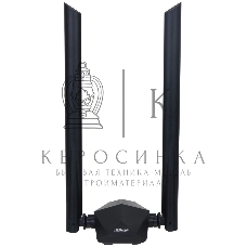 Сетевой адаптер Dahua DH-NC1800/Wi-Fi 802.11ax/2.4 ГГц до 574 Мбит.с + 5 ГГц до 1201 Мбит.с/2 антенны/USB 3.0/черный (DH-NC1800)