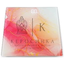 Весы напольные электронные Hyundai H-BS03951 макс.180кг розовый/белый