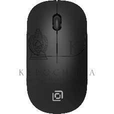 Мышь беспроводная Oklick 202MW черный, 1000 dpi, радиоканал, USB, кнопки - 3