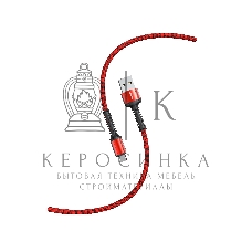 Кабель Smartbuy S26 MicroUSB красный, 3 А, QC, нейл.,1 м