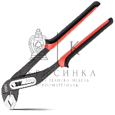 Переставные клещи усиленные Deli DL2610Z сталь Cr-V, 250 мм, раскрытие до 60 мм, 7-ми ступенчатая регулировка, прорезиненная рукоять