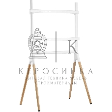 Подставка для телевизора Cactus CS-ST1247WTBCH белый/береза, 49