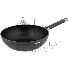 Сковорода ВОК Rondell Stolz RDA-1771, 28 см, без крышки, серый
