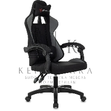 Кресло игровое Zombie Void черный/серый