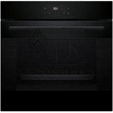 Электрический духовой шкаф Bosch HJG852YB0T Serie 6, 60 см, 66 л, черный,сенсорное управление, 8 режимов+AutoPilot 30(30 автоматических программ), LCD-дисплей, галогенное освещение, самоочистка EcoClean,Soft Open and Soft Close door,телескопические направ
