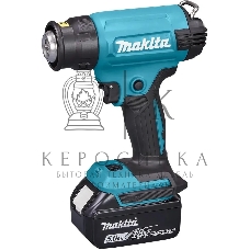 Фен технический аккумуляторный LXT 18В, 550 град, кейс MakPac,насадки (1х5А·ч)