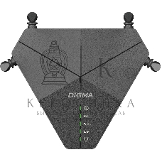 Роутер беспроводной Digma DWR-N302LTE N300 10/100BASE-TX/3G/4G cat. 4 черный