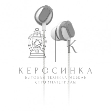 Универсальная гарнитура Smartbuy LOCKZ, микрофон, кнопка принятия вызова, белая/сер (SBH-018)/50