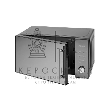 Микроволновая печь HOME HDG207BB черный, 20 л, 700 Вт, переключатели - кнопки, поворотный механизм