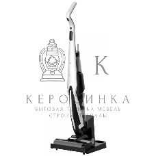 Пылесос вертикальный Deerma VXPD141 черный/белый, питание от аккумулятора, 253 Вт, уборка влажная/сухая, пылесборник 0.55 л