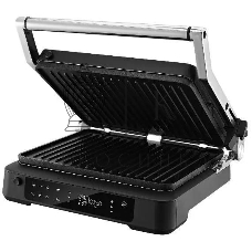 Электрогриль Kitfort КТ-3675 2000Вт серебристый/черный