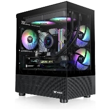 Компьютерный корпус Thermaltake View 170 TG ARGB черный без БП mATX 4x120мм 2x140мм 1x200мм 2xUSB3.0 audio bott PSU