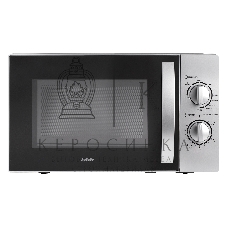 Микроволновая печь BBK 20MWG-740M/S серебро, 20 л, 700 Вт, переключатели - поворотный механизм