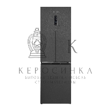 Холодильник Willmark RFN-487DIGT графитовый двухкамерный 253/90л морозилка снизу Total No frost