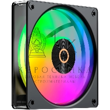 Вентилятор для корпуса Ocypus Gaммa F12 Elite BK ARGB REVERSE BLADE 3 IN 1, 120x120x25мм, 4-PIN PWM, 600-1800 RPM, 26 DBA MAX, HYDRO BEARING