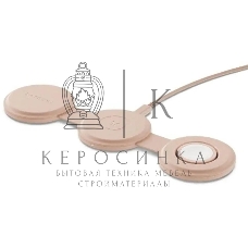 Переносное зарядное устройство Satechi Qi2 OntheGo 3-in-1 Wireless Charger, нежно-розовый