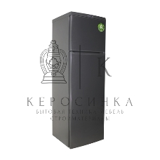 Холодильник DON R-236 G графит зеркальный двухкамерный 250/70л морозилка сверху