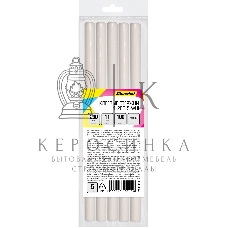 Клеевые стержни Silwerhof 11-200-5-WHI дл.200мм D11мм белый упак:5шт