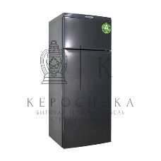 Холодильник DON R-216 G графит зеркальный двухкамерный 200/50л морозилка сверху