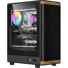 Компьютерный корпус Aerocool/Formula TimberLine T1 черный без БП ATX 4x120мм 1xUSB 2.0 1xUSB 3.0 1xUSB3.1 audio bott PSU