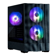 Компьютерный корпус ZALMAN P30 AIR, MATX, BLACK, WINDOW, 2xCombo (3.5'' or 2.5''), 3x2.5