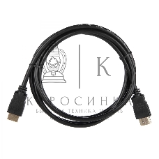 Кабель ACD-DHHM1-18B HDMI 1.4, Golden Plated,19m/19m, черный, 1.8м