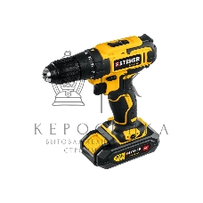 Дрель-шуруповерт аккумуляторная STEHER CD-200-1, Аккумуляторная, 20В