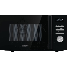 Микроволновая печь Gorenje MO20A4BH черный, 20 л, 800 Вт, переключатели - кнопки, поворотный механизм