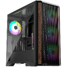 Компьютерный корпус без блока питания Case Raijintek AGOS MAX-MS4, Midi-Tower, TG, 4x140мм ARGB, 2xUSB 3.0 + 1xUSB Type-C, E-ATX, ATX, mATX, mITX черный