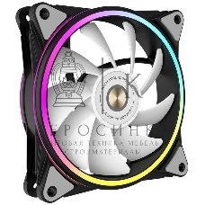 Вентилятор для корпуса Alseye HALO PRO B-R черный, 120 мм, 2100 об/мин, 26 дБ, 4 pin