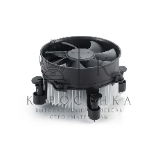 Кулер для процессора DEEPCOOL ALTA 9 PWM 1700 черный, 92 мм, алюминий, 2200 об/мин, 31.8 дБ, 4 pin, 65 Вт, 69 мм