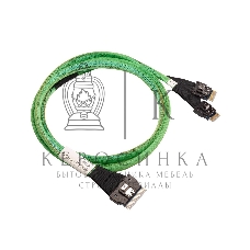 Кабель ACD RSL74-9219 (00-00973907) Slimline SASx8 (SFF8654) -to- 2 Slimline SASx4 (SFF8654)+ SFF9402, 1M, (аналог Broadcom 05-60004-00)