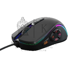 Мышь проводная GMNG XM003 черный, 32000 dpi, USB, кнопки - 10