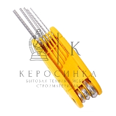 Набор шестигранных ключей Deli DL230308 Материал: CR-V. Спецификация: 1,5,2,2,5,3,4,5,6,8мм.