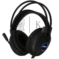 Гарнитура проводная с микрофоном A4Tech Fstyler FH300U черный 2м накладные USB оголовье