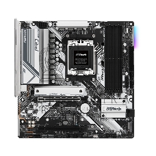 Материнская плата ASRock B650M PRO RS, AM5, AMD B650, 4xDDR5, 4xSATA, 3xM.2, 1xPCIe 4.0 x16, 1xPCIe 3.0 x4, 1xDP, 1xHDMI, 1x2.5Gb LAN, 1xUSB-C 10Gbps, 1xUSB-A 10Gbps, 2xUSB-A 5Gbps, 4xUSB-A 2.0, 3x3.5 мм, 7.1, mATX